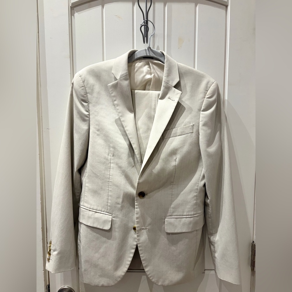jf j.ferrar Light Beige Men's Blazer
